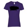 Heavy Cotton Women's V-Neck T-Shirt Thumbnail