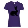 Heavy Cotton Women's V-Neck T-Shirt Thumbnail
