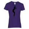 Heavy Cotton Women's V-Neck T-Shirt Thumbnail