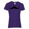 Heavy Cotton Women's V-Neck T-Shirt Thumbnail
