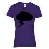 Heavy Cotton Women's V-Neck T-Shirt Thumbnail