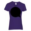 Heavy Cotton Women's V-Neck T-Shirt Thumbnail
