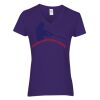 Heavy Cotton Women's V-Neck T-Shirt Thumbnail