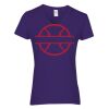 Heavy Cotton Women's V-Neck T-Shirt Thumbnail