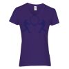 Heavy Cotton Women's V-Neck T-Shirt Thumbnail