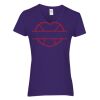 Heavy Cotton Women's V-Neck T-Shirt Thumbnail