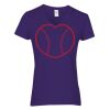 Heavy Cotton Women's V-Neck T-Shirt Thumbnail