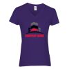 Heavy Cotton Women's V-Neck T-Shirt Thumbnail