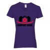 Heavy Cotton Women's V-Neck T-Shirt Thumbnail