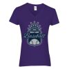 Heavy Cotton Women's V-Neck T-Shirt Thumbnail