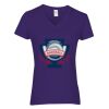 Heavy Cotton Women's V-Neck T-Shirt Thumbnail