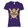 Heavy Cotton Women's V-Neck T-Shirt Thumbnail