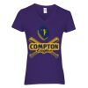 Heavy Cotton Women's V-Neck T-Shirt Thumbnail