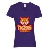 Heavy Cotton Women's V-Neck T-Shirt Thumbnail