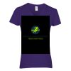 Heavy Cotton Women's V-Neck T-Shirt Thumbnail