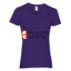 Heavy Cotton Women's V-Neck T-Shirt Thumbnail