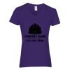 Heavy Cotton Women's V-Neck T-Shirt Thumbnail