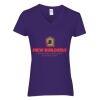 Heavy Cotton Women's V-Neck T-Shirt Thumbnail