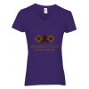 Heavy Cotton Women's V-Neck T-Shirt Thumbnail