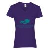 Heavy Cotton Women's V-Neck T-Shirt Thumbnail
