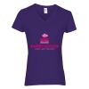 Heavy Cotton Women's V-Neck T-Shirt Thumbnail