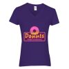 Heavy Cotton Women's V-Neck T-Shirt Thumbnail