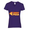 Heavy Cotton Women's V-Neck T-Shirt Thumbnail
