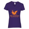 Heavy Cotton Women's V-Neck T-Shirt Thumbnail