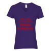 Heavy Cotton Women's V-Neck T-Shirt Thumbnail