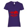 Heavy Cotton Women's V-Neck T-Shirt Thumbnail
