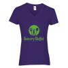 Heavy Cotton Women's V-Neck T-Shirt Thumbnail