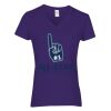 Heavy Cotton Women's V-Neck T-Shirt Thumbnail