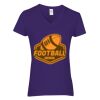 Heavy Cotton Women's V-Neck T-Shirt Thumbnail