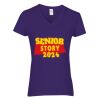 Heavy Cotton Women's V-Neck T-Shirt Thumbnail