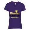 Heavy Cotton Women's V-Neck T-Shirt Thumbnail