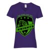 Heavy Cotton Women's V-Neck T-Shirt Thumbnail
