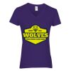 Heavy Cotton Women's V-Neck T-Shirt Thumbnail