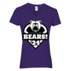 Heavy Cotton Women's V-Neck T-Shirt Thumbnail