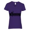 Heavy Cotton Women's V-Neck T-Shirt Thumbnail