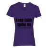 Heavy Cotton Women's V-Neck T-Shirt Thumbnail