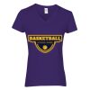 Heavy Cotton Women's V-Neck T-Shirt Thumbnail