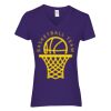 Heavy Cotton Women's V-Neck T-Shirt Thumbnail