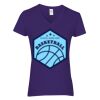 Heavy Cotton Women's V-Neck T-Shirt Thumbnail