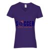 Heavy Cotton Women's V-Neck T-Shirt Thumbnail