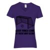 Heavy Cotton Women's V-Neck T-Shirt Thumbnail