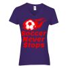 Heavy Cotton Women's V-Neck T-Shirt Thumbnail