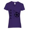 Heavy Cotton Women's V-Neck T-Shirt Thumbnail