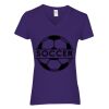 Heavy Cotton Women's V-Neck T-Shirt Thumbnail