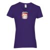 Heavy Cotton Women's V-Neck T-Shirt Thumbnail