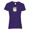 Heavy Cotton Women's V-Neck T-Shirt Thumbnail